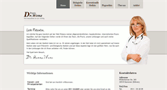 Desktop Screenshot of doktor-wenz.de
